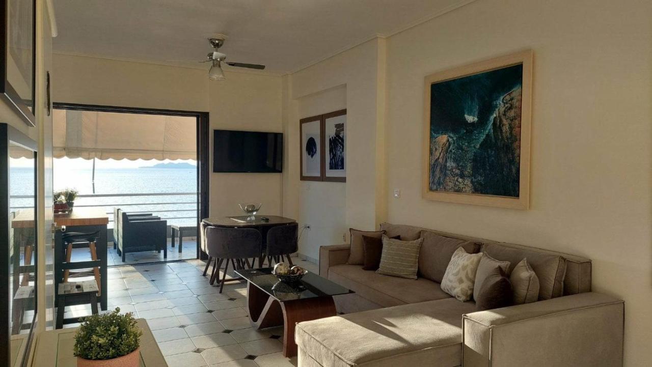 Ferienwohnung Loutraki Bay Exterior foto