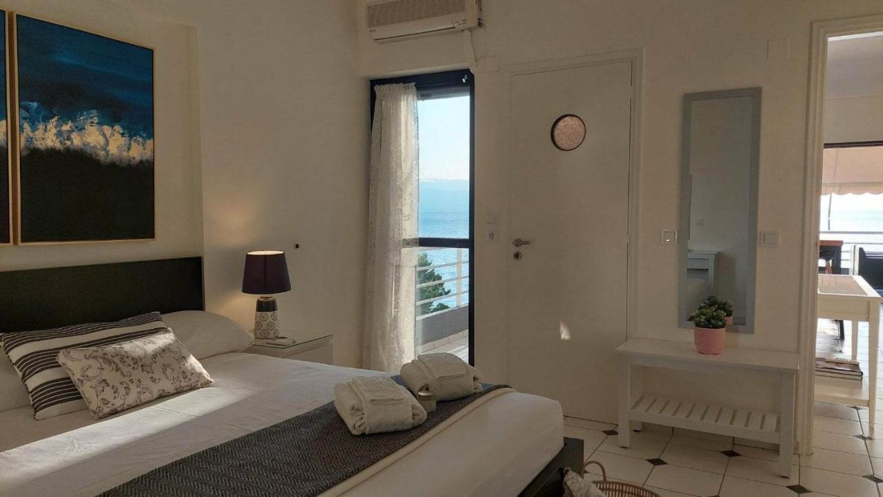 Ferienwohnung Loutraki Bay Exterior foto