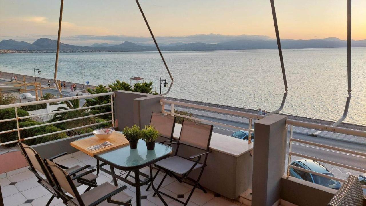 Ferienwohnung Loutraki Bay Exterior foto
